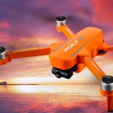 €106 with coupon for JJRC X17 GPS 5G WiFi FPV with 6K ESC HD Camera 2-Axis Gimbal Optical Flow Positioning Brushless Foldable RC Drone Quadcopter RTF – One Battery Orange from BANGGOOD