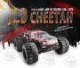 JLB Cheetah 1:10 2.4GHz 4WD RC Racing Car - RTR - RED WITH BLACK