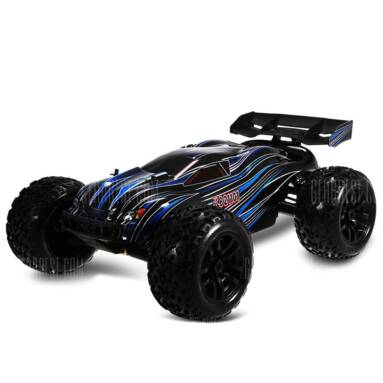 $249 with coupon for JLB Racing 21101 1:10 4WD RC Off-road Truck – RTR  –  WITH HOBBYWING 120A ESC  BLACK from GearBest