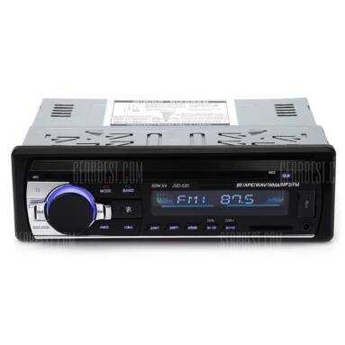 $17 flashsale for JSD – 520 Bluetooth Car Audio Stereo MP3 Player Radio  –  BLACK from GearBest