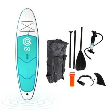 €144 with coupon for JSYACHT Inflating SUP Paddle Board 9.5ft Portable Stand-up Surfboard Long Board With Bag Pump Fin Safty Chain from EU PL warehouse BANGGOOD