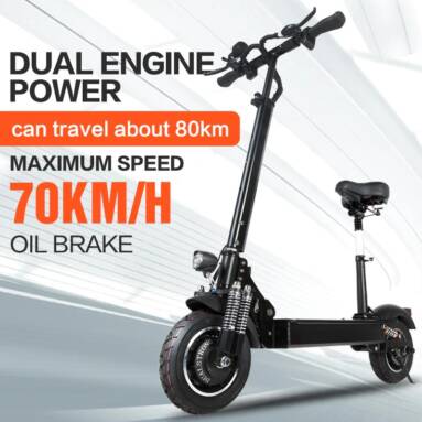 €749 with coupon for Janobike 2000W Dual Motor 23.4Ah 10 Inches Folding Electric Scooter UK WAREHOUSE from BANGGOOD