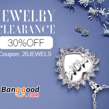 30% OFF for Jewelry Clearance from BANGGOOD TECHNOLOGY CO., LIMITED