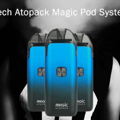 $22 with coupon for Joyetech Atopack Magic Pod System Kit 1300mAh – Black from GearBest