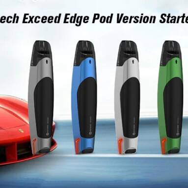 $19 with coupon for Joyetech Exceed Edge Pod Version Starter Kit – BATTLESHIP GRAY from GearBest