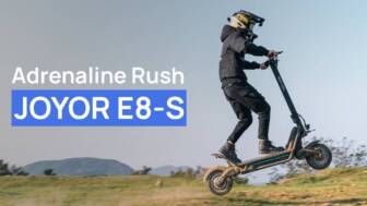 €1999 with coupon for Joyor E8-S 11-inch Off-road Electric Scooter from EU warehouse GEEKBUYING