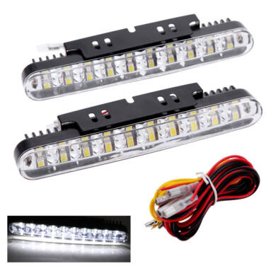 29% OFF 2pcs 30LEDs Car Running DRL Daylight Lamp,limited offer $8.69 from TOMTOP Technology Co., Ltd
