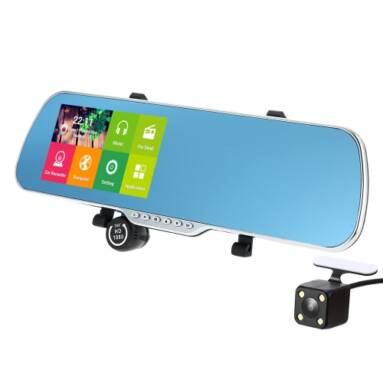 58% OFF Smart GPS Navigation Car Rearview Mirror DVR ,limited offer $63.99 from TOMTOP Technology Co., Ltd