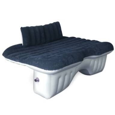 $7 Discount On Car Air Mattress Travel Bed Back Seat Cover Inflatable Cushions! from Tomtop INT
