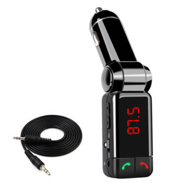 $6.39 OFF Car Bluetooth Handsfree Calling FM Transmitter ,free shipping $6.39(Code:AK5491) from TOMTOP Technology Co., Ltd