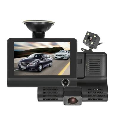 25% OFF KKMOON 4" 1080P Car DVR Dash Cam Camera,limited offer $31.99 from TOMTOP Technology Co., Ltd