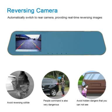 25% OFF KKmoon Dual Lens Car DVR Video Camera Recorder,limited offer $26.99 from TOMTOP Technology Co., Ltd