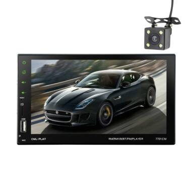 $9 OFF 7inch Touch Screen 2 Din BT Car MP5 Player,free shipping $59.99(Code:AK5930) from TOMTOP Technology Co., Ltd