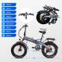 KAISDA K2 20*4.0 inch Fat Tire CST Tire Off-road Folding Electric Moped Folding Bike Mountain Bicycle
