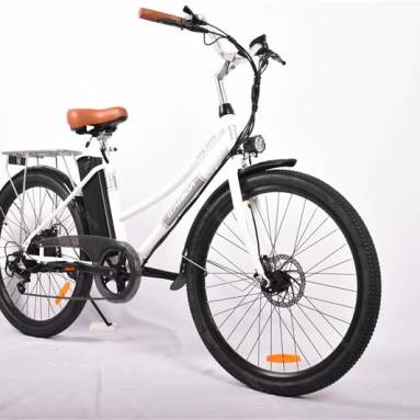 €705 with coupon for Kaisda K6 350W 26 Inch Step-through Electric Bicycle 36V 10AH 32km/h 60km City E-bike from EU warehouse GEEKBUYING