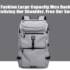 $28 with coupon for Kaka Trendy Large Capacity Laptop Backpack with USB Port – BLACK from GearBest