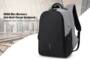 KAKA Men Business Anti-theft Casual Backpack - GRAY GOOSE 