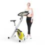 KALOAD Indoor Cycling Folding Magnetic Erection Bike Stationary With Tablet Stand Home Fitness Gym Workout Equipment