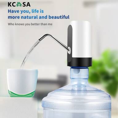 €7 with coupon for KCASA Electric Charging Water Dispenser – Black from BANGGOOD