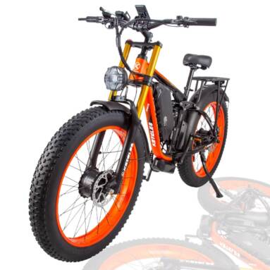 €1420 with coupon for KETELES K800P Electric Bicycle 48V 32Ah 1000W*2 Dual Motors from EU warehouse BANGGOOD