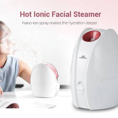 $29 with coupon for KINGDOMCARES KD2335 Hot Ionic Facial Steamer Home SPA Face Skin Care Humidifier from GearBest