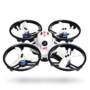 KINGKONG ET125 125mm Micro FPV Racing Drone  -  BNF WITH FLYSKY FS - RX2A RECEIVER  WHITE 