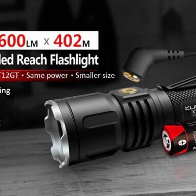 $56 with coupon for KLARUS XT12S CREE XHP35 HI D4 High Brightness Flashlight – BLACK from Gearbest