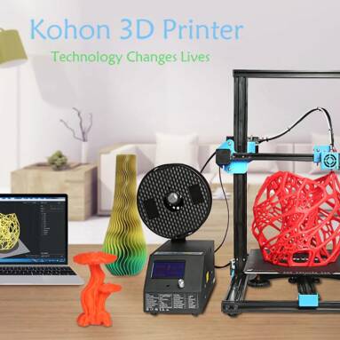 €319 with coupon for KOHON KH01 Aluminum Alloy Quick Assembly 3D Printer – BLACK EU PLUG EU warehouse from GearBest