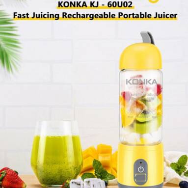 $19 with coupon for KONKA KJ-60U02 Portable USB Charing Electric Fruit Juicer from GearBest