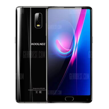 $196 with coupon for KOOLNEE K1 Trio 4G Phablet  –  BLACK from BANGGOOD