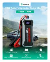 €99 with coupon for KROAK S300 1200A 400F Super Capacitor Jump Starter from EU CZ warehouse BANGGOOD