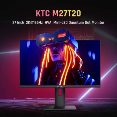 €399 with coupon for KTC M27T20 27 Inch Mini-LED Gaming Monitor from EU warehouse GEEKMAXI