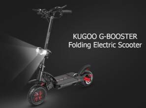 €1059 with coupon for KUGOO G-BOOSTER Folding Electric Scooter Dual 800W Motors 3 Speed Modes Max 55km/h 10 Inch Tire EU WAREHOUSE (with seat) from GEEKBUYING