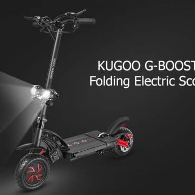 €999 with coupon for KUGOO G-BOOSTER Folding Electric Scooter Dual 800W Motors 3 Speed Modes Max 55km/h 10 Inch Tire EU WAREHOUSE (with seat) from GEEKBUYING