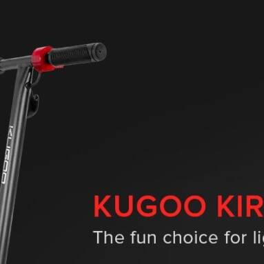 €169 with coupon for KUGOO KIRIN Mini 2 Folding Electric Scooter from EU warehouse GSHOPPER