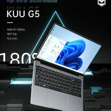 €629 with coupon for KUU G5 Laptop AMD R7 5800U Processor 15.6” 1920*1080 IPS Screen 16GB DDR4 2666MHz 512GB PCIE Windows 11 from EU warehouse GEEKBUYING