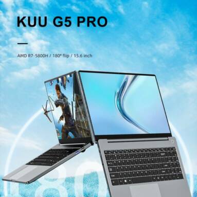€740 with coupon for KUU G5 Pro Laptop AMD R7 5800H Processor 15.6” 1920*1080 IPS Screen 16GB DDR4 2666MHz 512GB PCIE Windows 11 Pro from EU warehouse GEEKBUYING