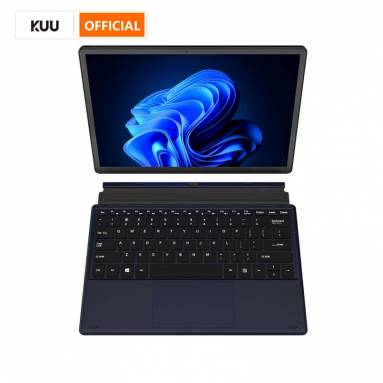 €290 with coupon for KUU Lepad 12 Inch IPS Screen Tablet PC Intel Celeron N3450 Quad Core LPDDR4 8GB 256GB SSD Windows 10 2 in 1 Laptop from EU warehouse WIIBUYING
