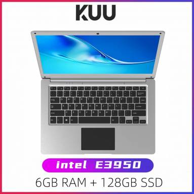 €264 with coupon for  KUU SBOOK M-2 13.3 Inch Notebook Laptop 6GB RAM 128GB SSD Notebook for Intel E3950 Quad Core with Webcam Bluetooth WiFi from EU warehouse BUYBESTGEAR