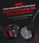 KZ ZSA HiFi Hybrid In-ear Earphones - BLACK WITHOUT MIC 
