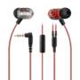KZ ZSE Professional Stereo HiFi Music Earphones  -  WITH MICROPHONE  BLACK