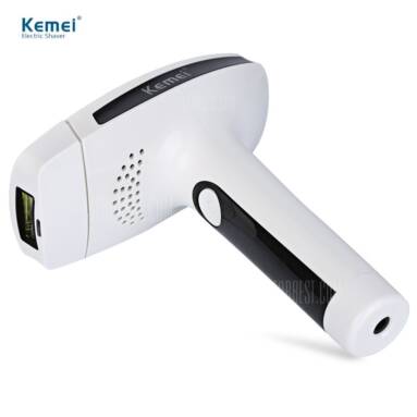$49 with coupon for Kemei KM – 6812 Photon Permanent Hair Removal Device  –  EU PLUG  WHITE AND BLACK from GearBest