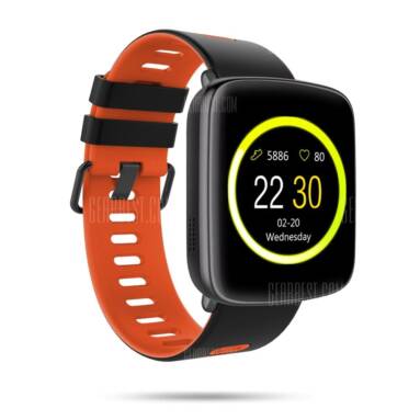 $34 with coupon for KingWear GV68 IP68 Waterproof Smartwatch  –  ORANGE from GearBest