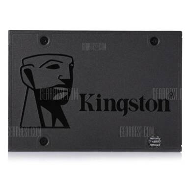 $39 with coupon for Kingston A400 Portable Solid State Drive  –  120GB  DEEP GRAY from GearBest