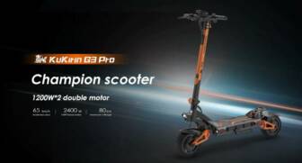 €1481 with coupon for KuKirin G3 Pro Electric Scooter from EU CZ warehouse BANGGOOD