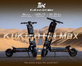 €2379 with coupon for KuKirin G4 Max Electric Scooter from EU warehouse BANGGOOD