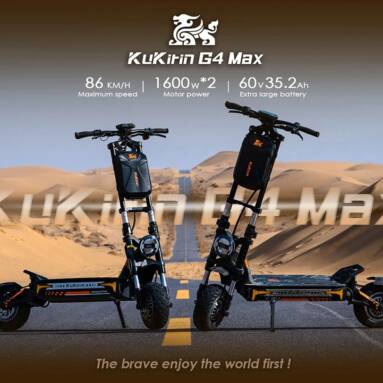 €2379 with coupon for KuKirin G4 Max Electric Scooter from EU warehouse BANGGOOD
