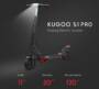 KugooKirin S1 Pro 8 inch Solid Honeycomb Tire Folding Electric Scooter