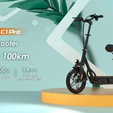 €539 with coupon for Kukirin C1 Pro Electric Scooter With Seat 48V 25Ah 500W (PEAK 802W) from EU CZ warehouse BANGGOOD