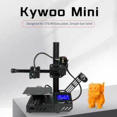 €284 with coupon for Kywoo Mini 3D Printer Auto-leveling Fast Printing Large Print Size 180*180*200mm Simple Operation for Children Student Household Steam Education from BANGGOOD